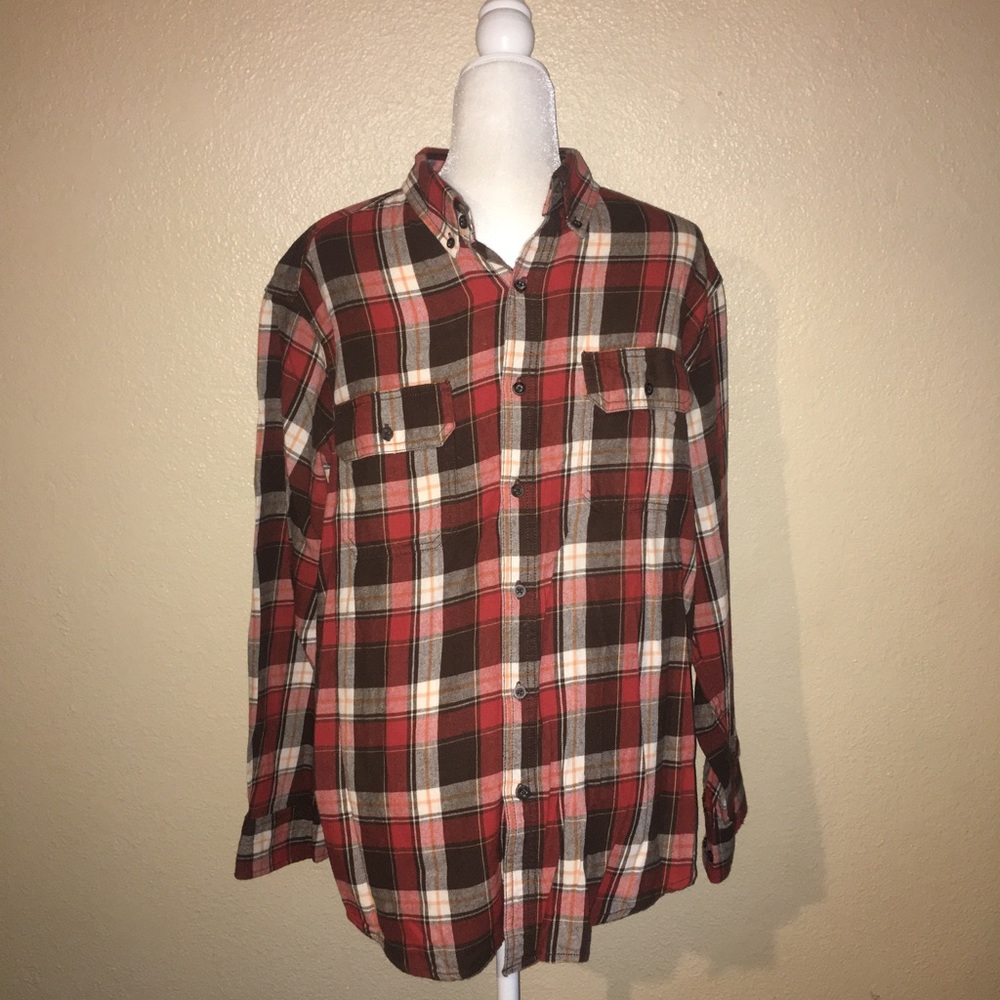Red Faded Glory Flannel shirt